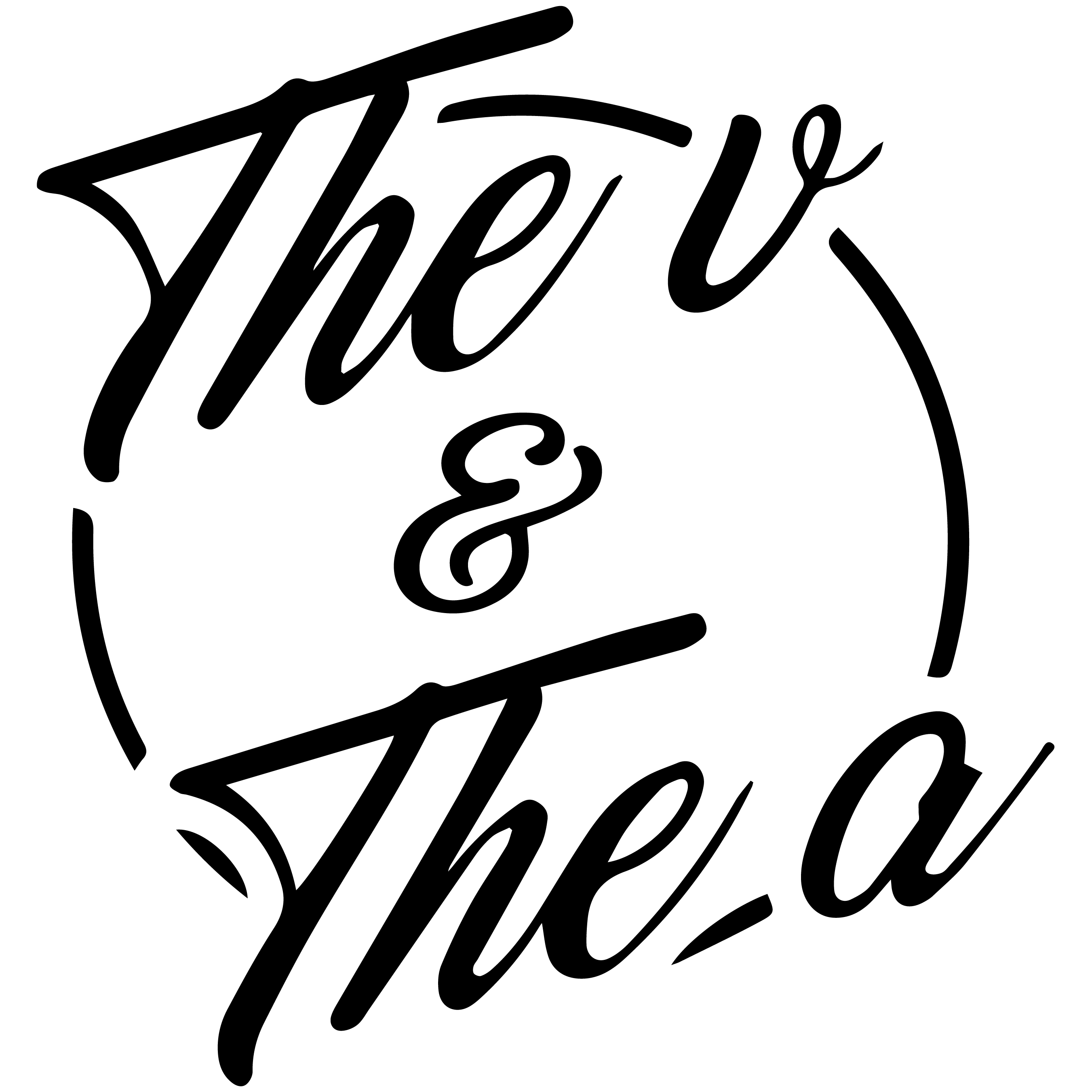 Logo de The V and The A, banda mexicana de Soul Rock